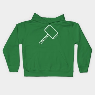 Thor-God of Hammer Kids Hoodie